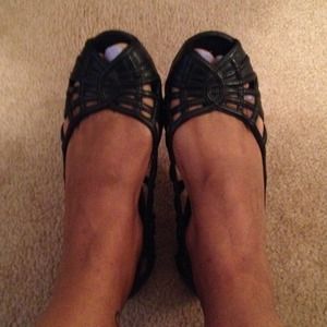 Madden Girl Caged Flats