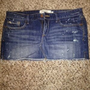 Abercrombie denim skirt!