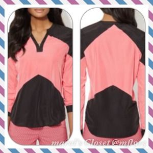 CHEVRON PINK AND BLACK CARDIGAN/JACKET