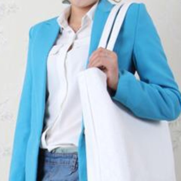 💙 SALE💙 ROYAL BLUE Blazer Sz L (Small) - Picture 2 of 4