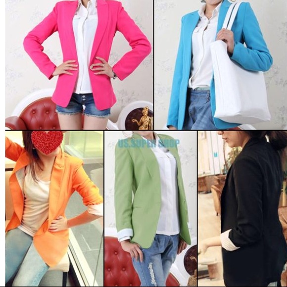 💙 SALE💙 ROYAL BLUE Blazer Sz L (Small) - Picture 3 of 4