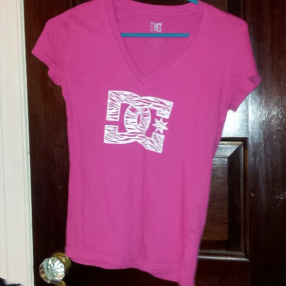 Pink dc shirt