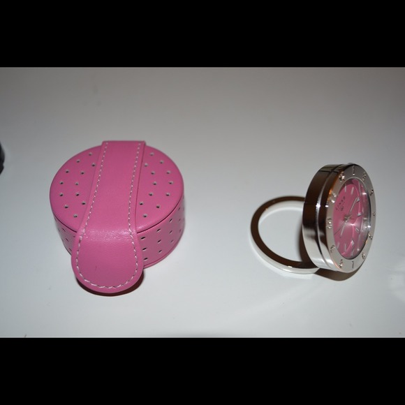 Link london pink alarm clock nwb