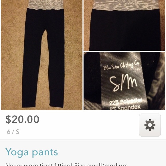 Yoga pants