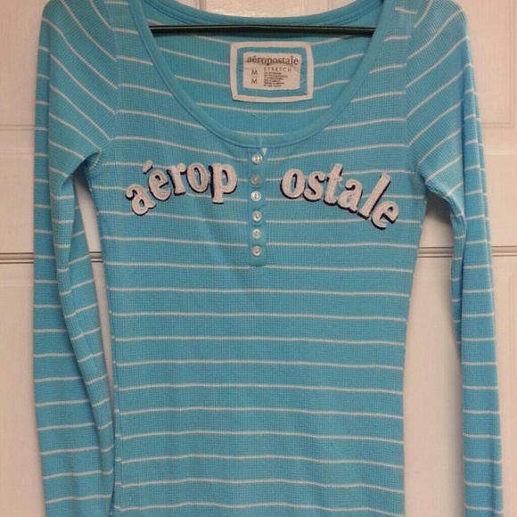 Turquoise lg sleeve shirt