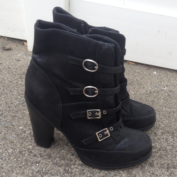 heeled boots!
