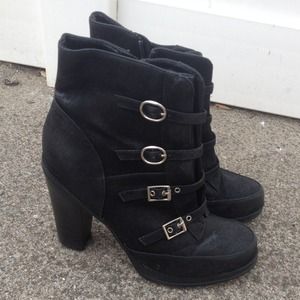 heeled boots!