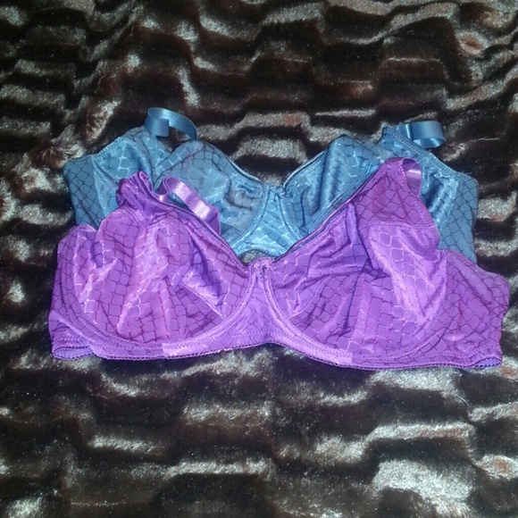 2 bras 44d nwot.  Never worn.