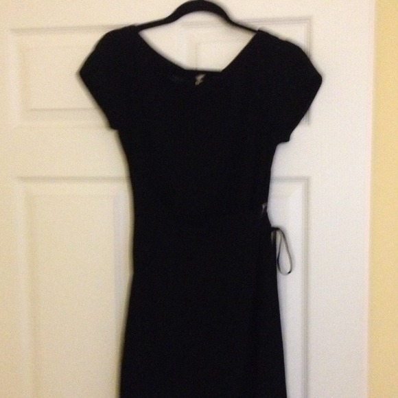Anne Klein 11 little black wrap dress.
