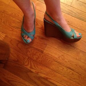Teal wedges