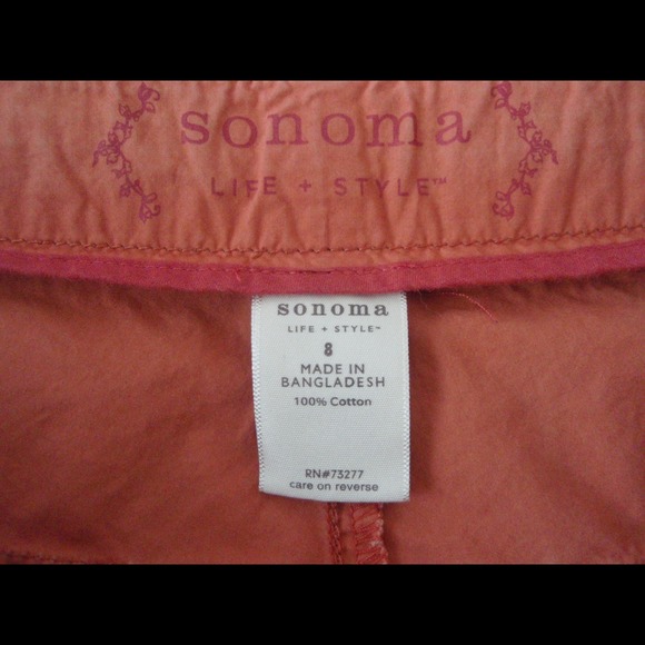 Orange capris - Picture 3 of 3