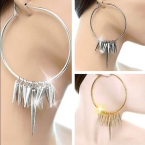 BUNDLE FOR @nurseshy85 Spike hoop earring