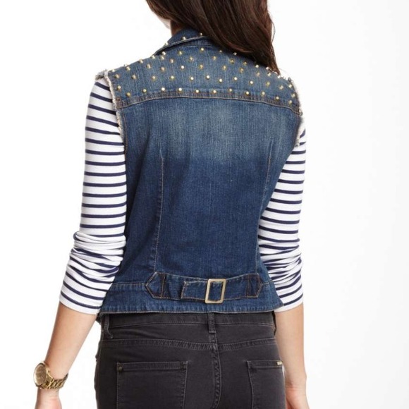 Romeo & Juliet Couture denim vestπHP 7/9π - Picture 2 of 4