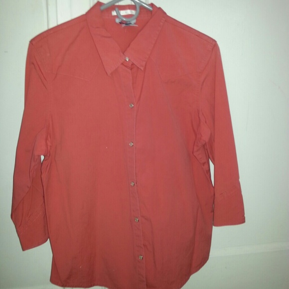 Orange Dress Shirt