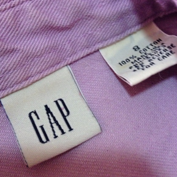 gap jean dress in purple$bundled$ - Picture 4 of 4