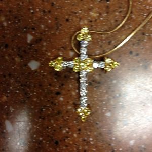 JUST LOWERED!      Crystal stones Cross