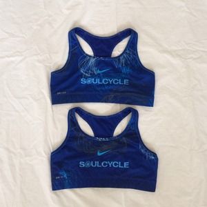 New w/o tag nike soulcycle running bra (bundle: 2)