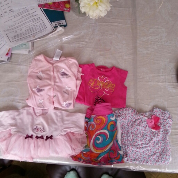 3-6 Month Girl Tops