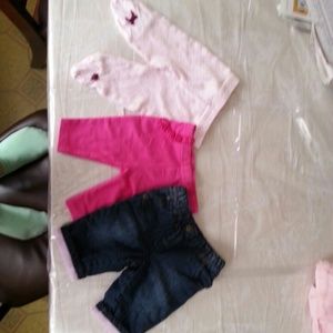 0-3 Month girl pants