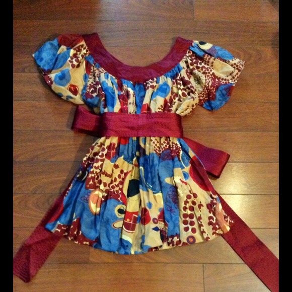 Gorgeous blouson type top by Maladrino!