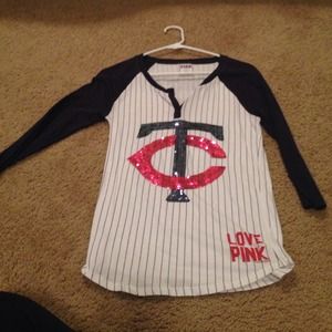 Victoria's Secret baseball tee