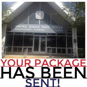 YOUR PACKAGE HAS BEEN SENT!💙📦📫🚐