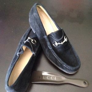 Gucci Suede Loafers