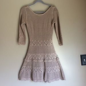 Victoria Secret crochet dress.