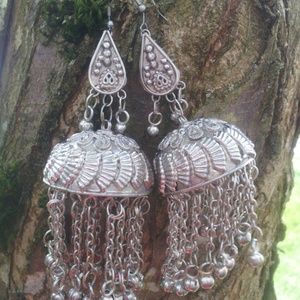 Beautiful authentic Indian kashmiri style earrings