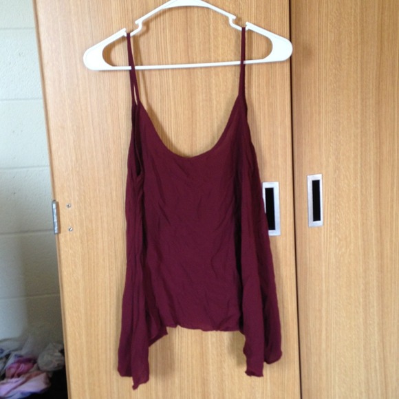 Burgundy Brandy Melville Top