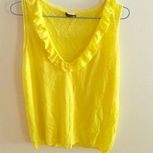 J.Crew Yellow blouse