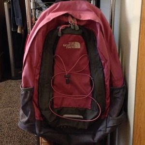 North Face Pink Backpack