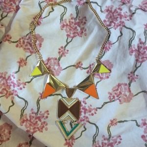 Jewelmint Aztec Geo Necklace