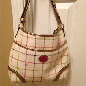 gently used coach purse