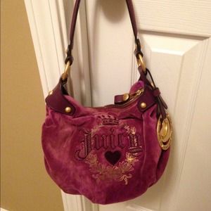 plum juicy couture handbag