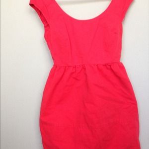 Pretty all red American eagle dress.