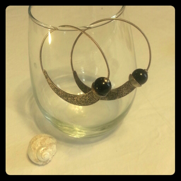Silpada Sterling Silver Hoop Earings