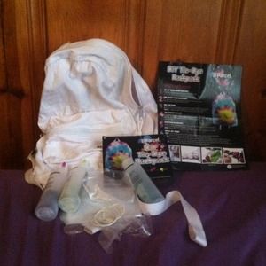 Tie dye backpack kit
