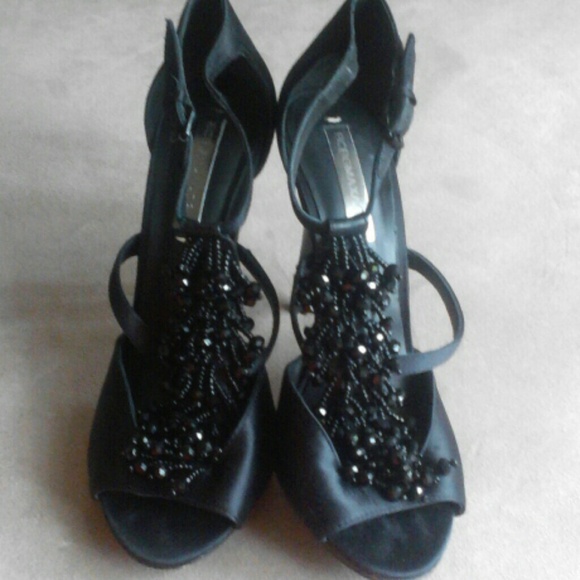 BCBG Beaded Platforms