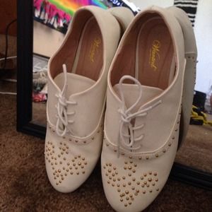 Studded Oxfords