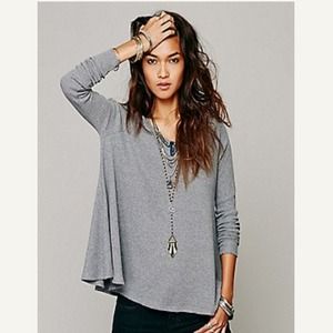 Free people rockabilly raglan top
