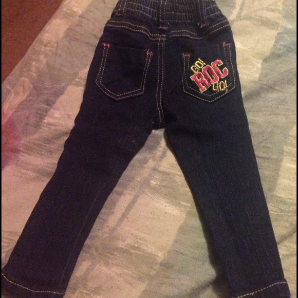Infant RocaWear skinny leg jeans!