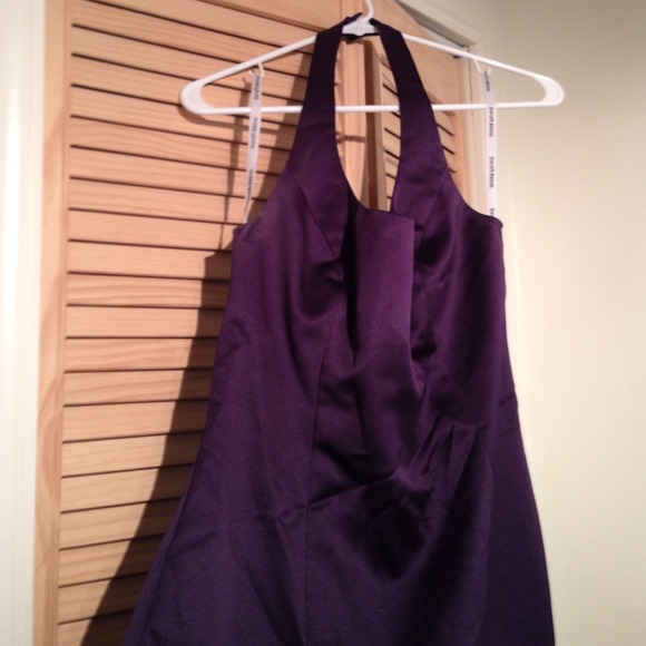 David's Bridal Lapis Bridesmaid Dress - Picture 3 of 4