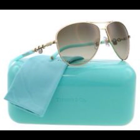 Tiffany & Co. Accessories - PriceDropAuthentic Tiffany & Co Aviator Sunglasses