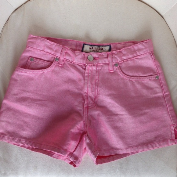 Metallic Pink Shorts - Picture 2 of 4