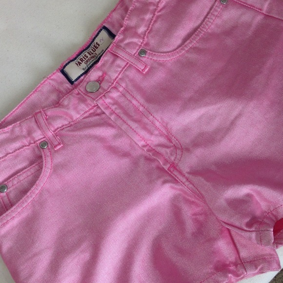 Metallic Pink Shorts - Picture 4 of 4
