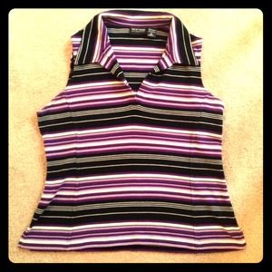 ❌SOLD❌ New York & Co. Striped Sleeveless Top