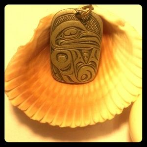 HOLD for vgmathews0116 Pewter Native Charm