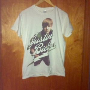 Justin Bieber My World Tour TShirt