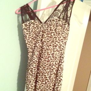 Summer cheetah dress